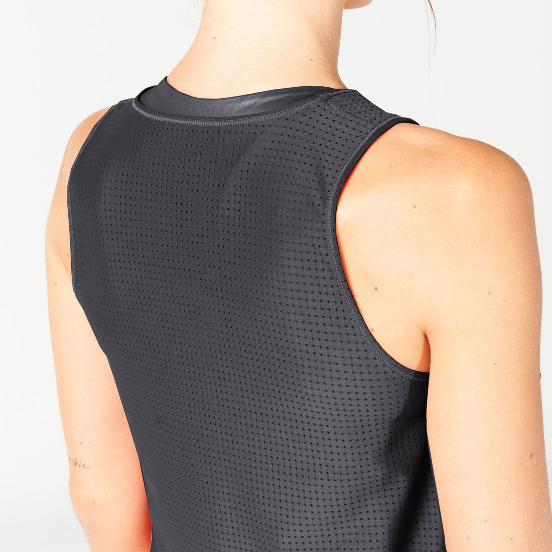 Mesh Reversible Tank - Black
